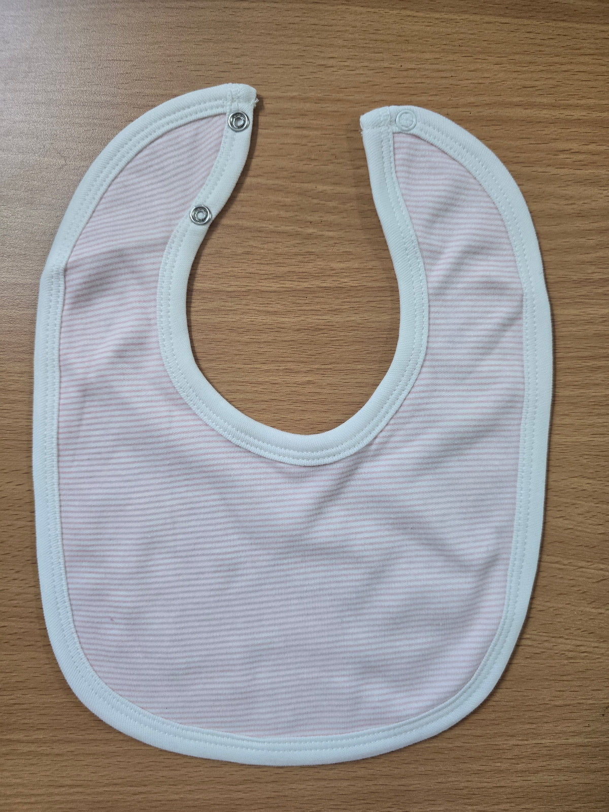 Baby's bibs - pink line
