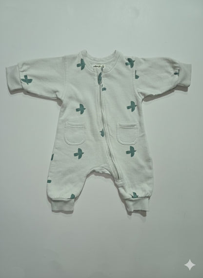 Baby's FS loop knit jumpsuit