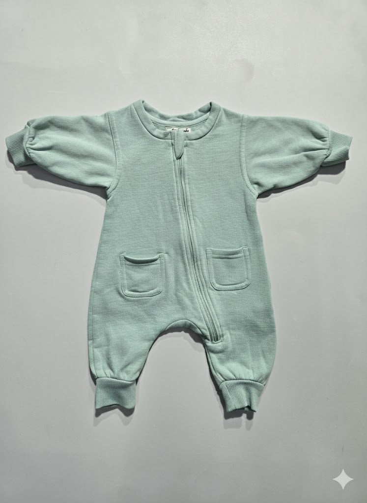 Baby's FS loop knit jumpsuit
