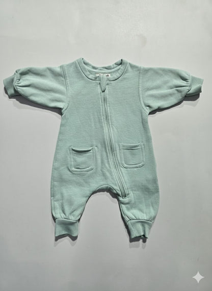 Baby's FS loop knit jumpsuit