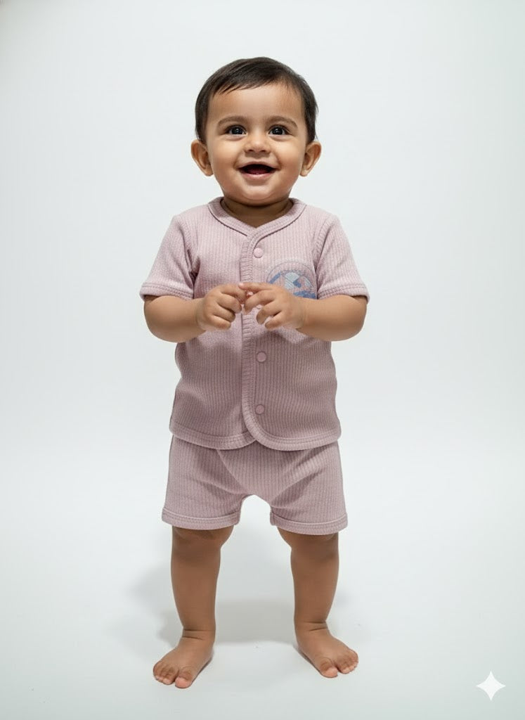 Baby's jablas shorts set