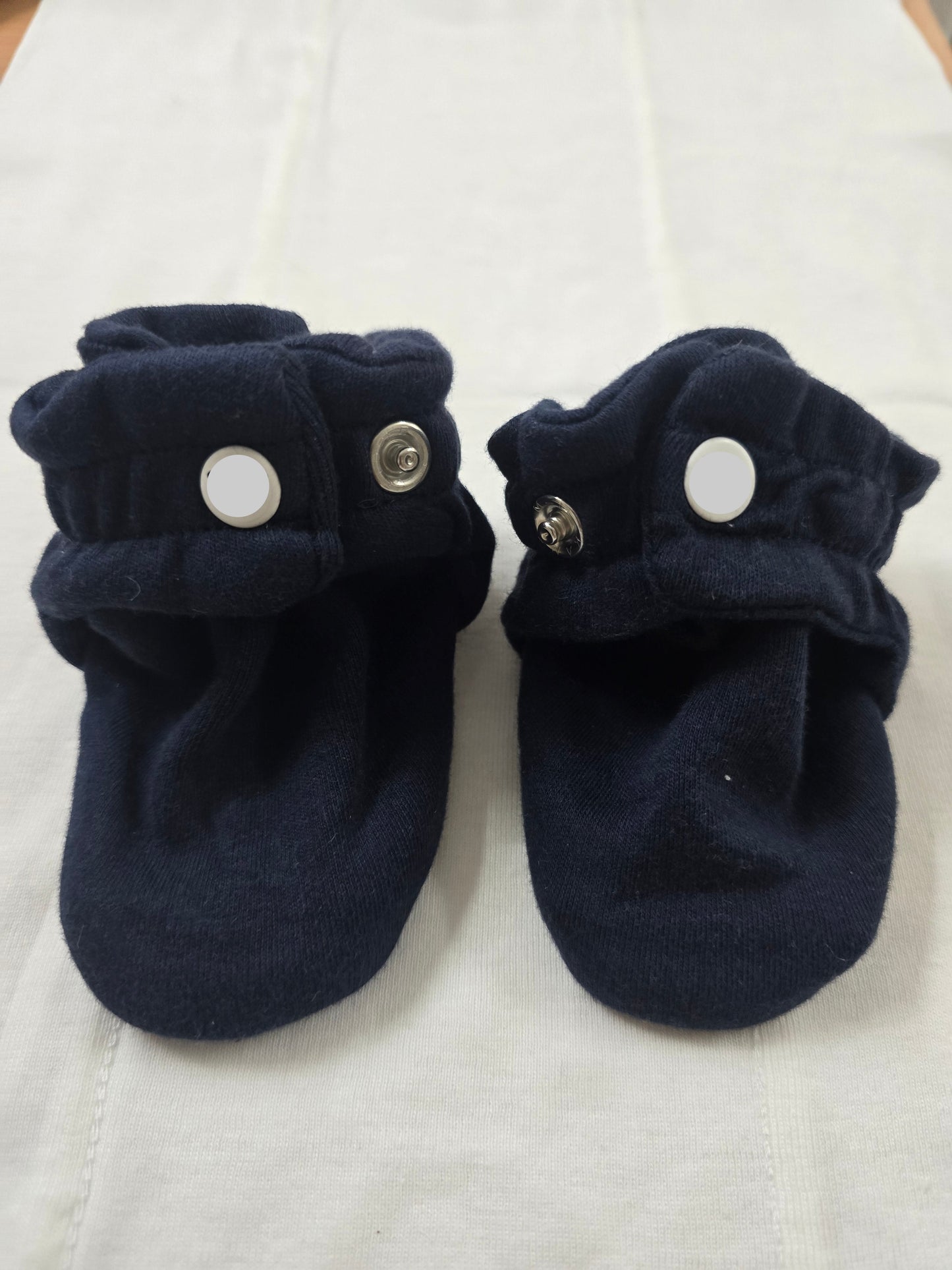 Baby's booties – navy