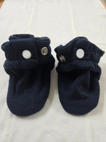 Baby's booties – navy