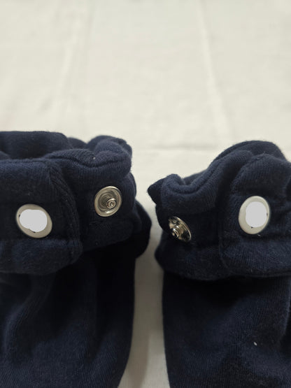 Baby's booties – navy