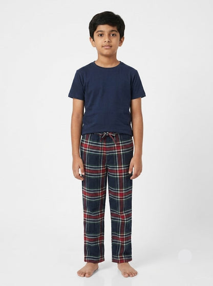 boy's pant set - navy