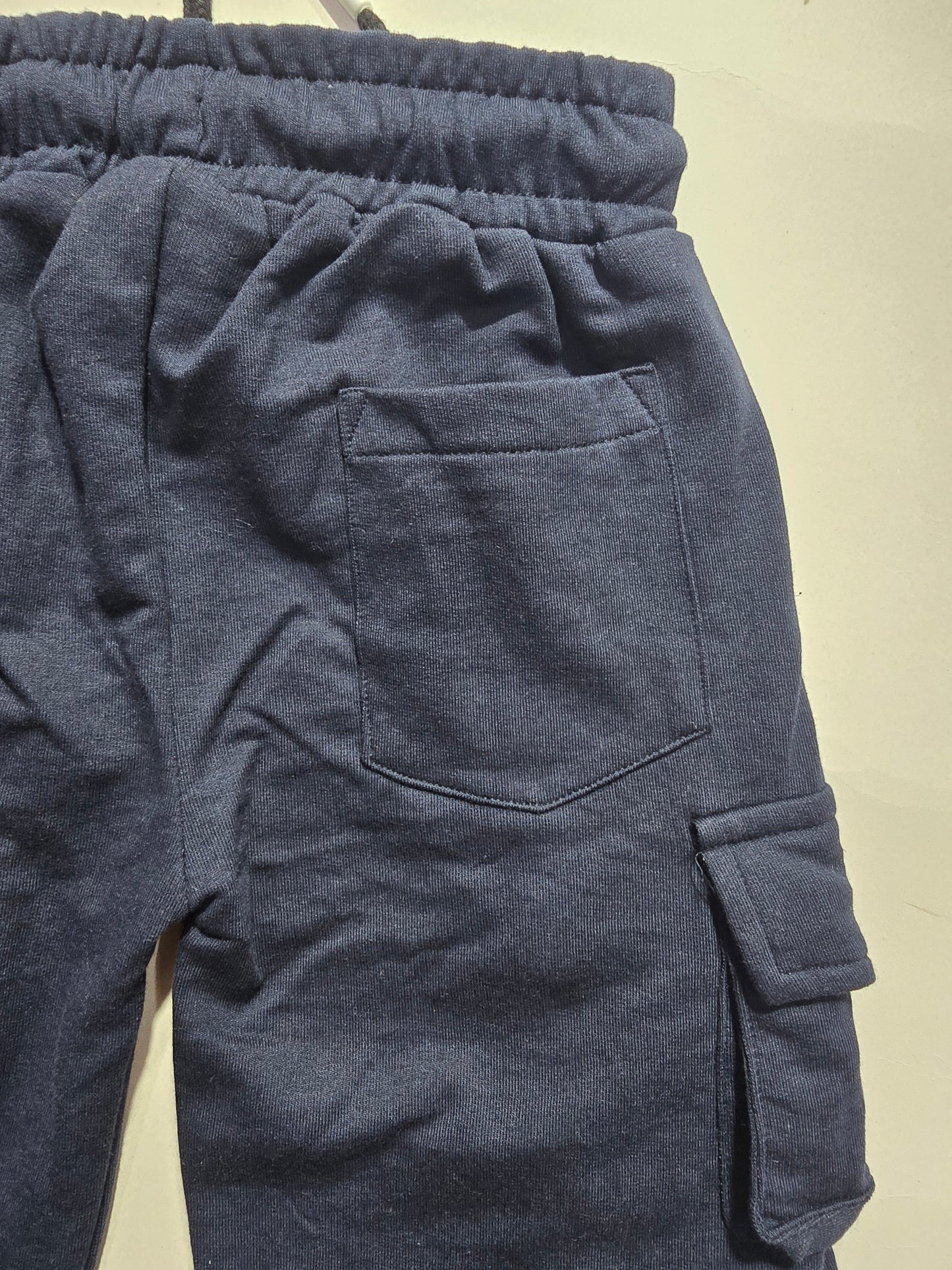 Boy's cargo pant set - green