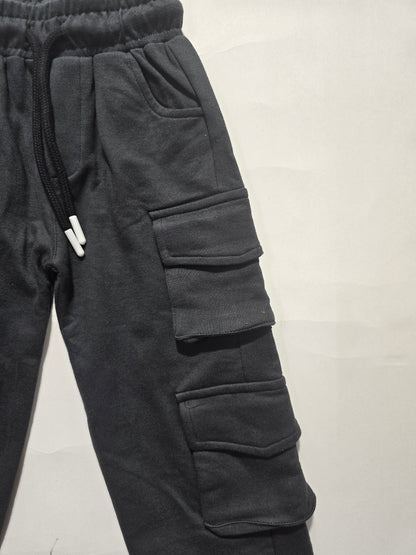 Boy's cargo pant set - yellow