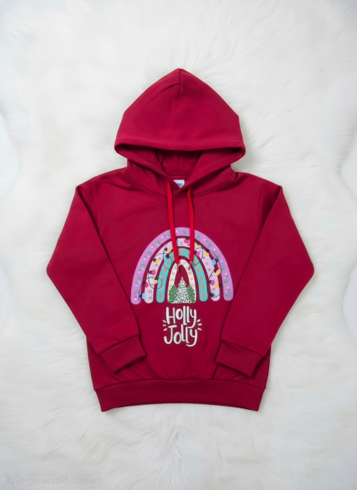 Boy's loop knit hoodie - jolly