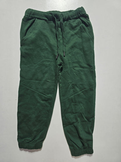 Boy's loop knit pant - cut green