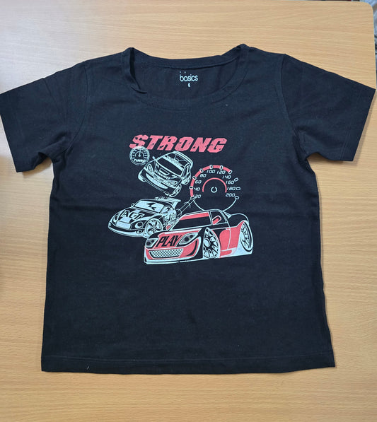 Boy's t-shirt - black strong