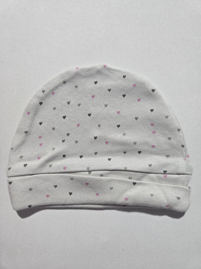 Baby's cap - Dot Hearts