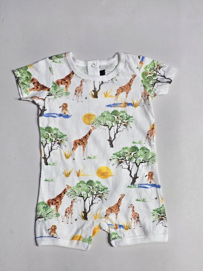 Baby's half jumpsuit