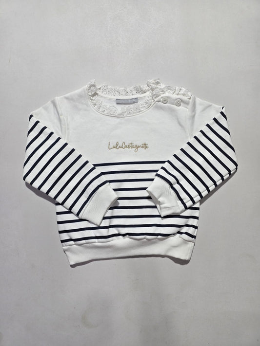 Baby's loop knit t-shirt