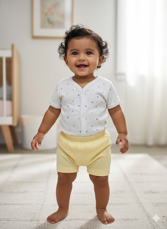 Baby's jablas shorts set