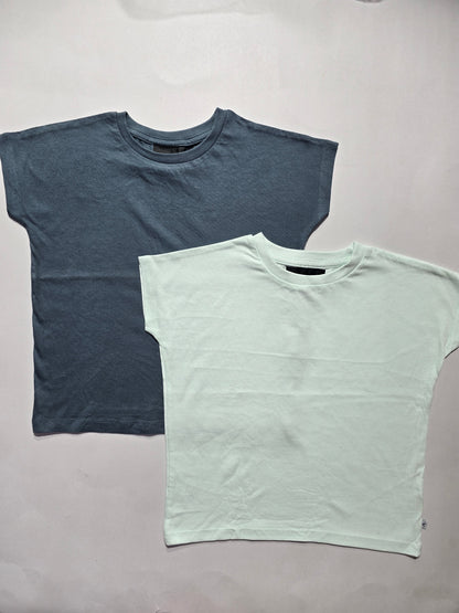 Girl's cap sleeve t-shirt - (2pcs combo)2