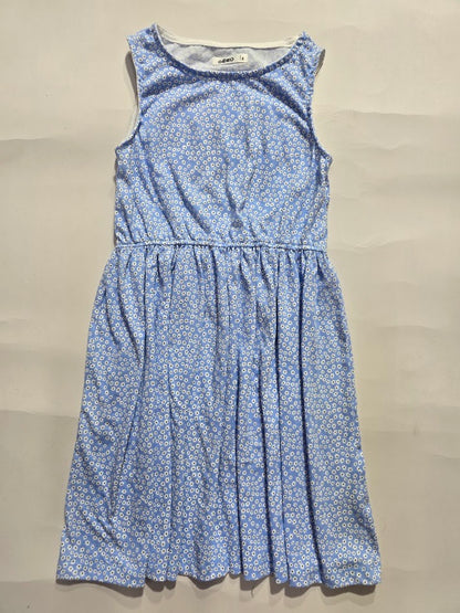 Girl's frock - blossom blue
