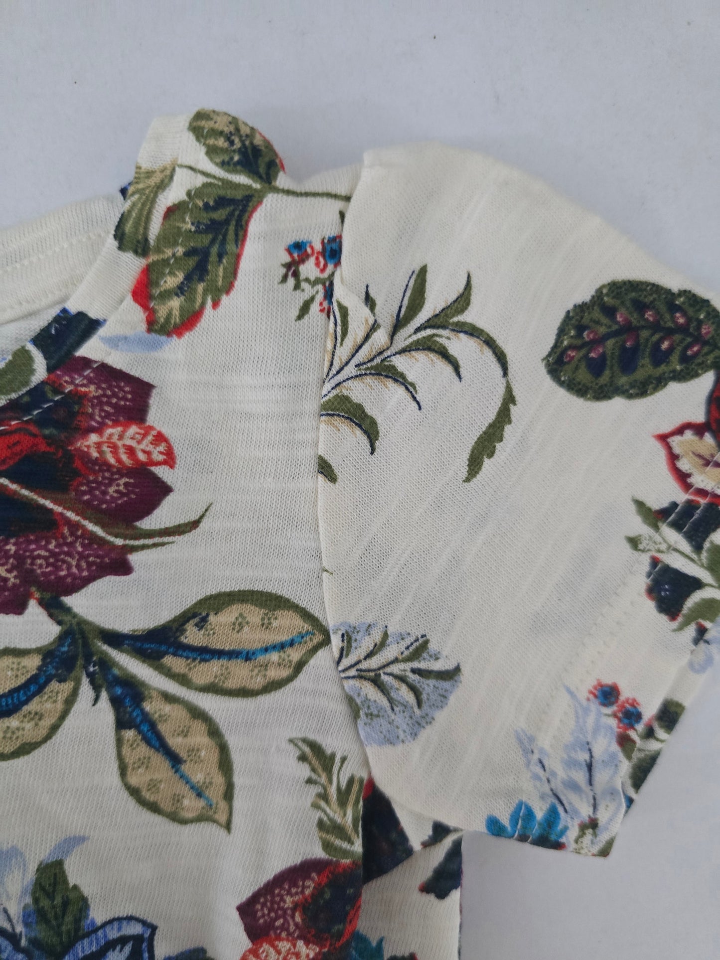 Baby girl's pant set - garden