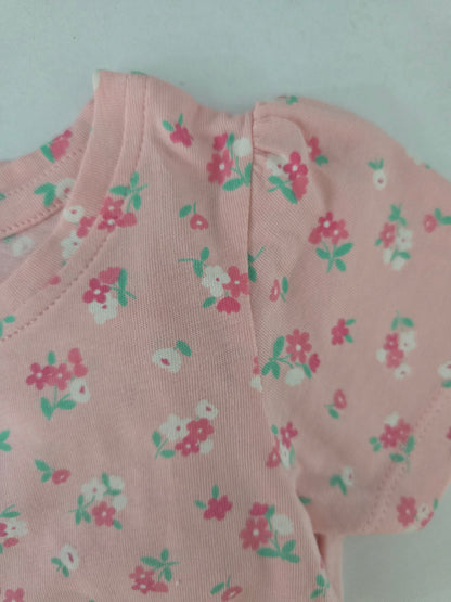 Baby girl's pant set - pink buds