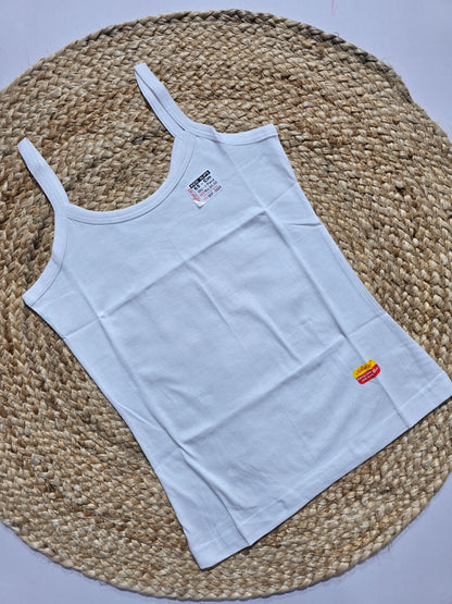 Girl's slip - white