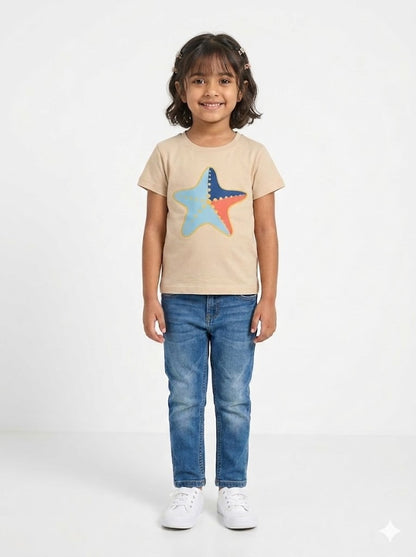 Girl's t-shirt - starsea