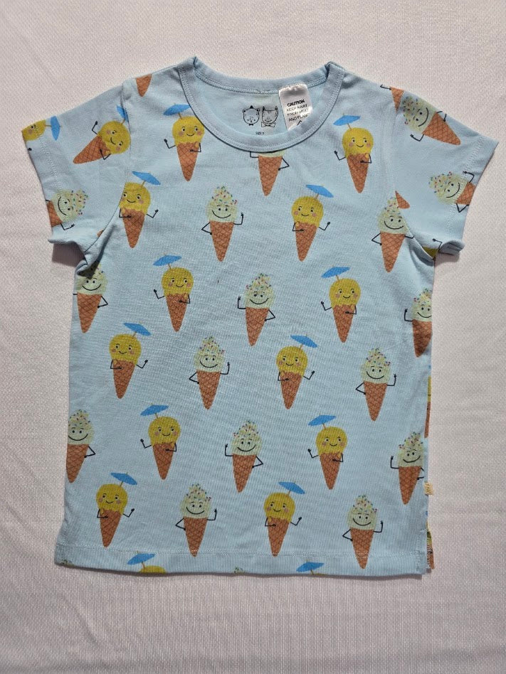 Girl's t-shirt - ice blue