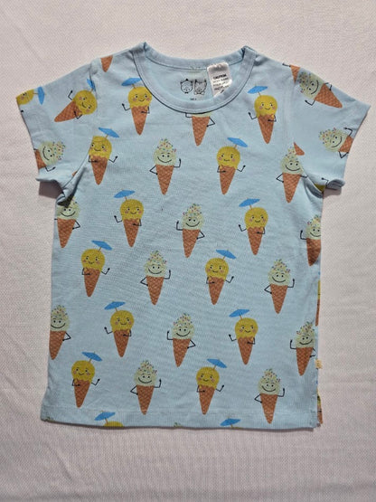 Girl's t-shirt - ice blue