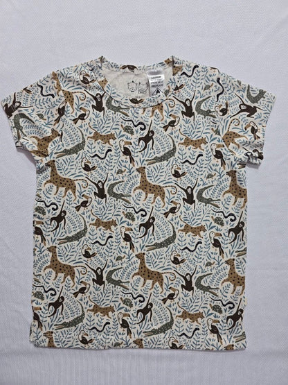 Girl's t-shirt - tropical animals