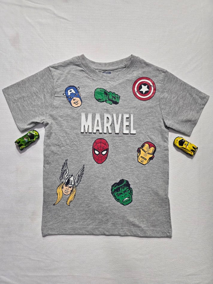 Boy's t-shirt - grey marvel