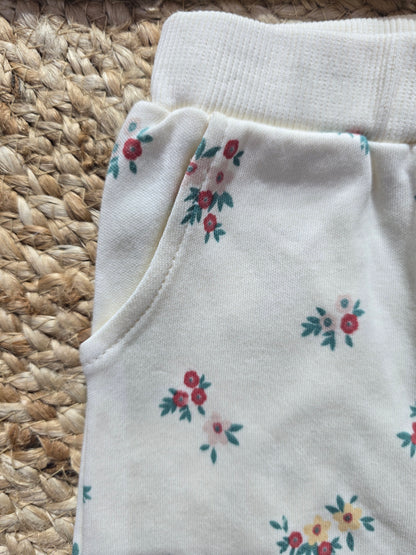Baby's hoodie pant set - blossom