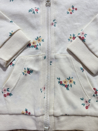 Baby's hoodie pant set - blossom