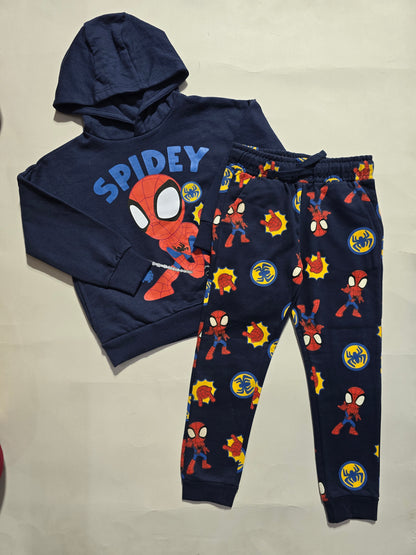 Boy's hoodie pant set - spider