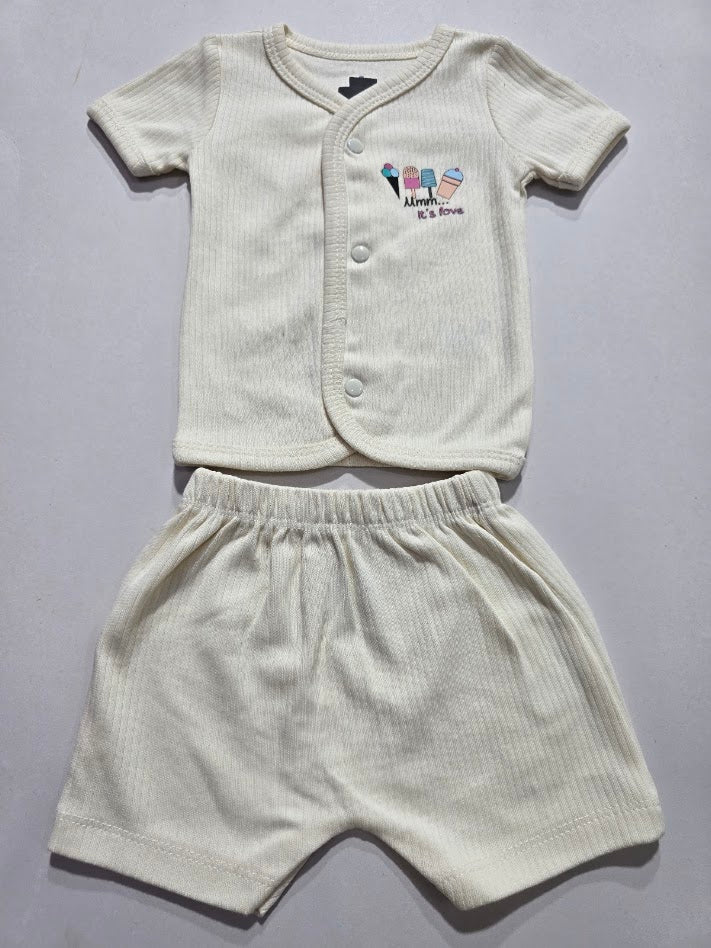 Baby's jablas shorts set
