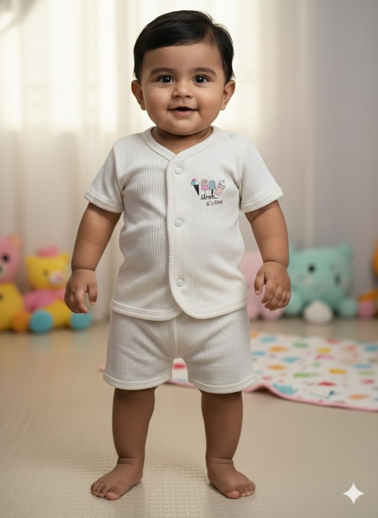 Baby's jablas shorts set