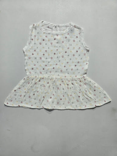 Baby's muslin frock