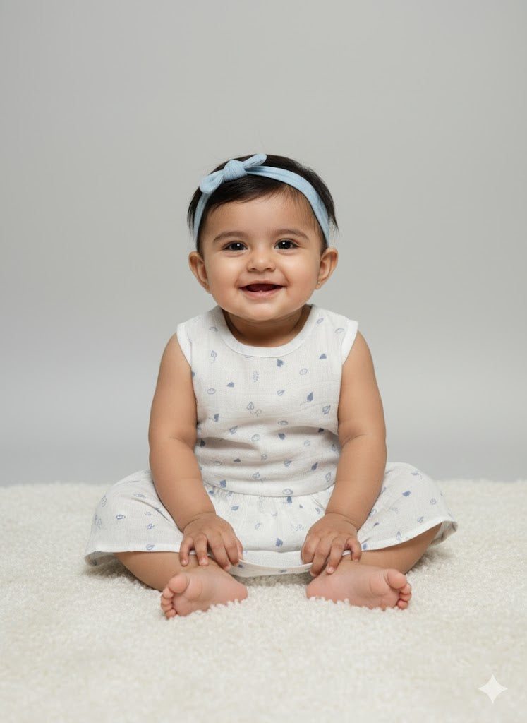 Baby's muslin frock