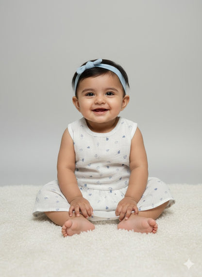 Baby's muslin frock