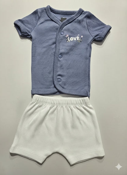 Baby's jablas shorts set