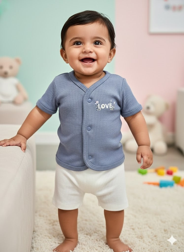 Baby's jablas shorts set