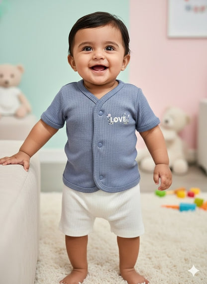 Baby's jablas shorts set