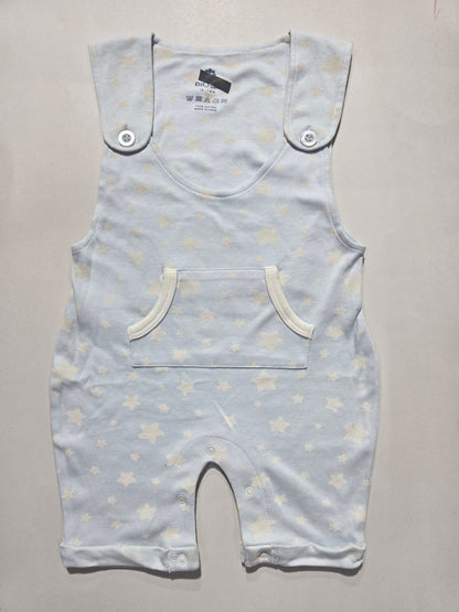 Baby's LS jumpsuit - blue star