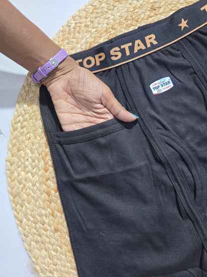 Men's trunk - dark brown