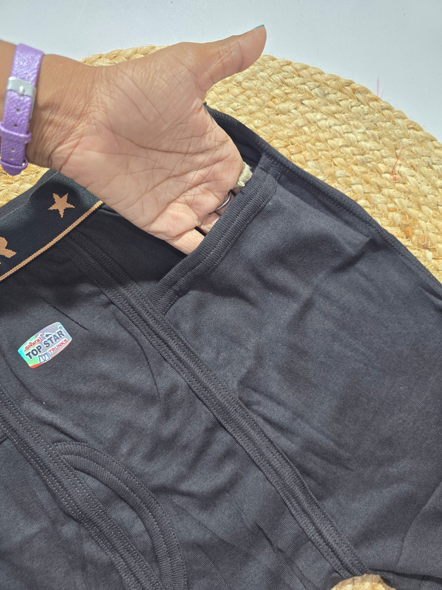 Men's trunk - dark brown