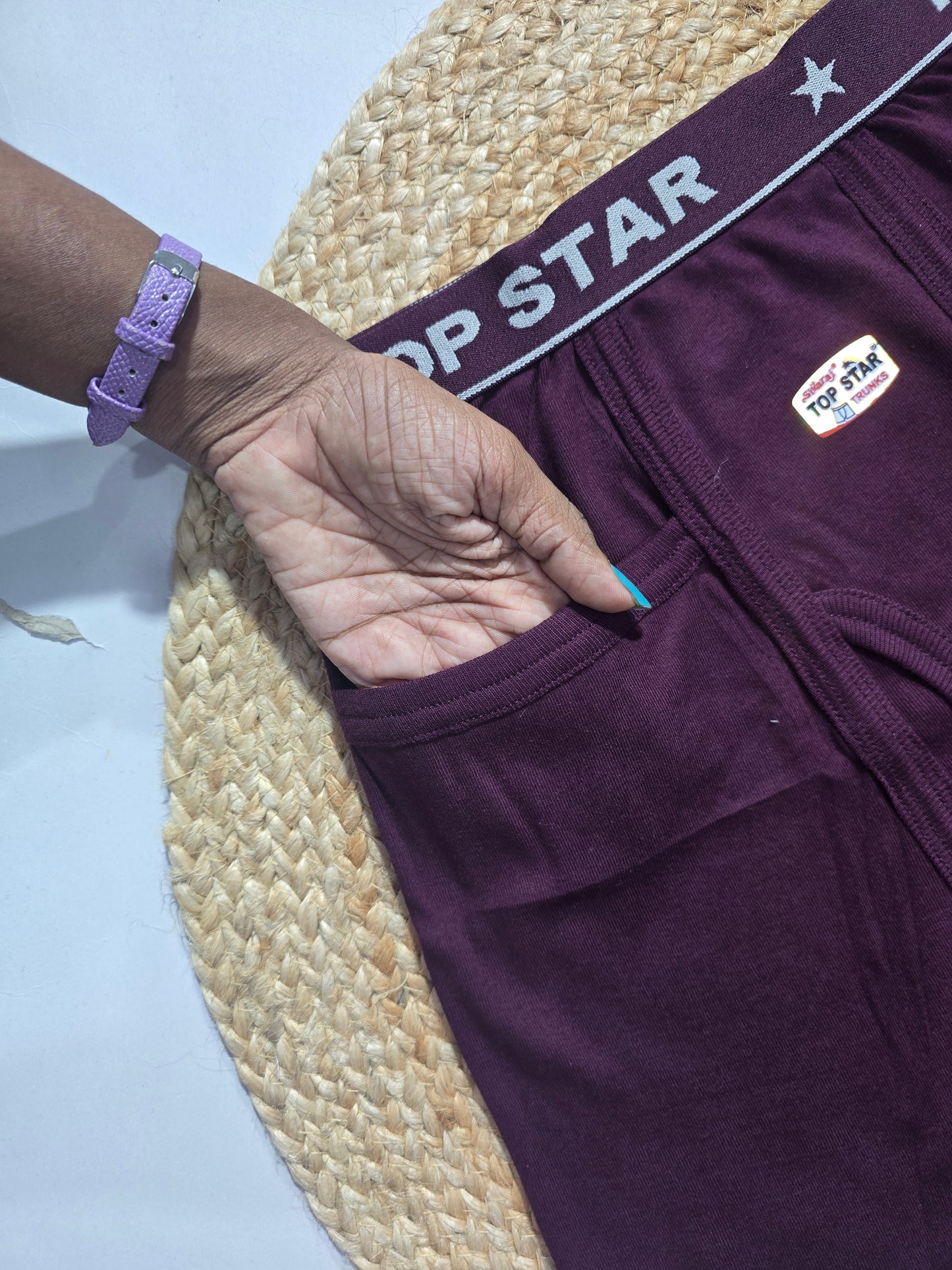Men's trunk - maroon