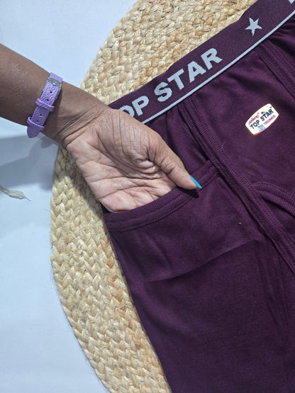 Men's trunk - maroon