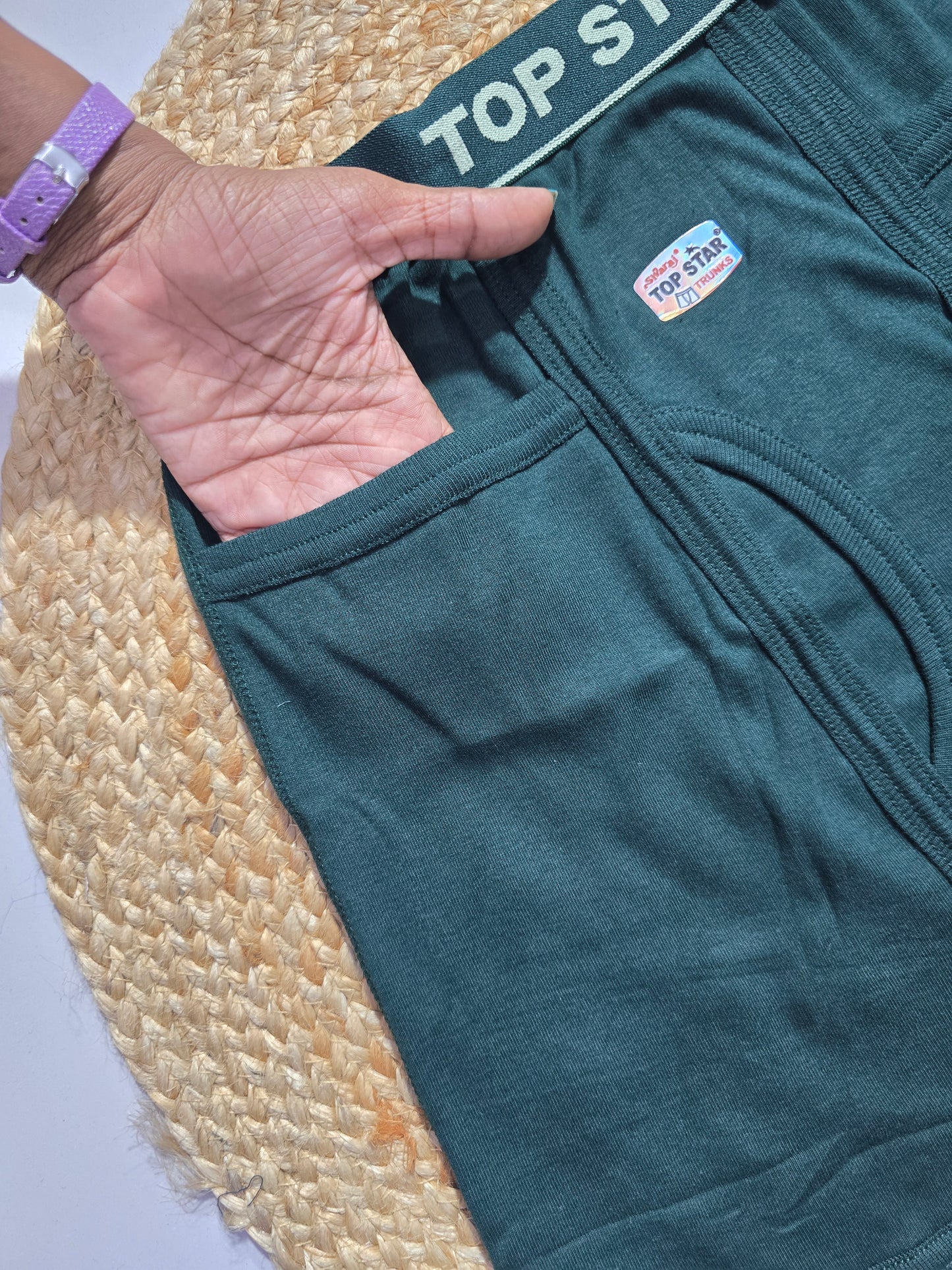 Men's trunk - green