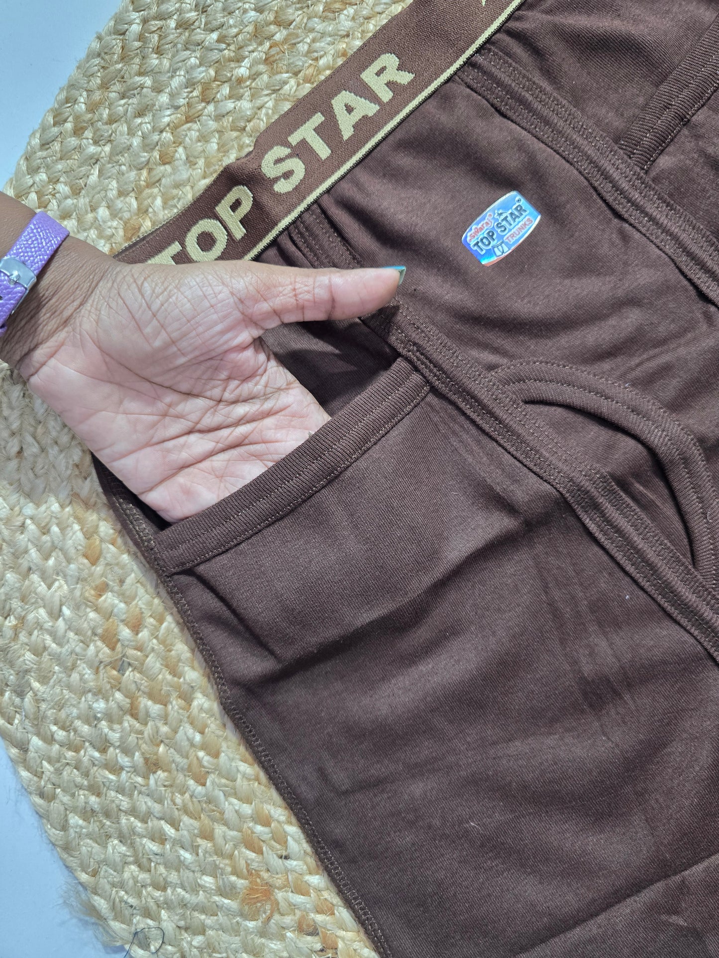 Men's trunk - brown