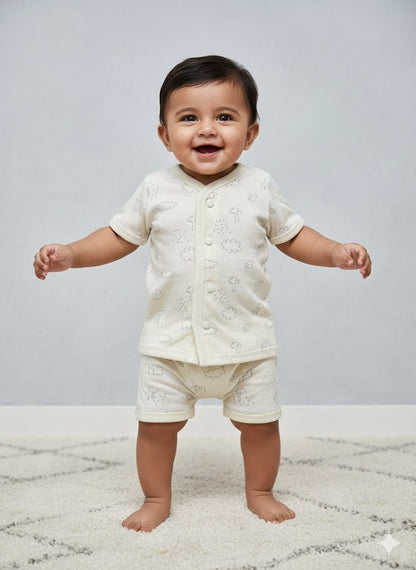 Baby's jablas shorts set