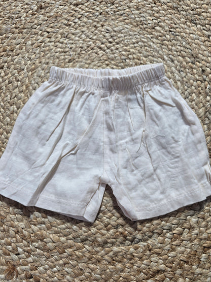 Baby's muslin shorts - sandle