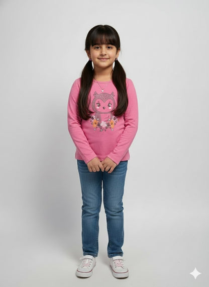 Girl's t-shirt winter special