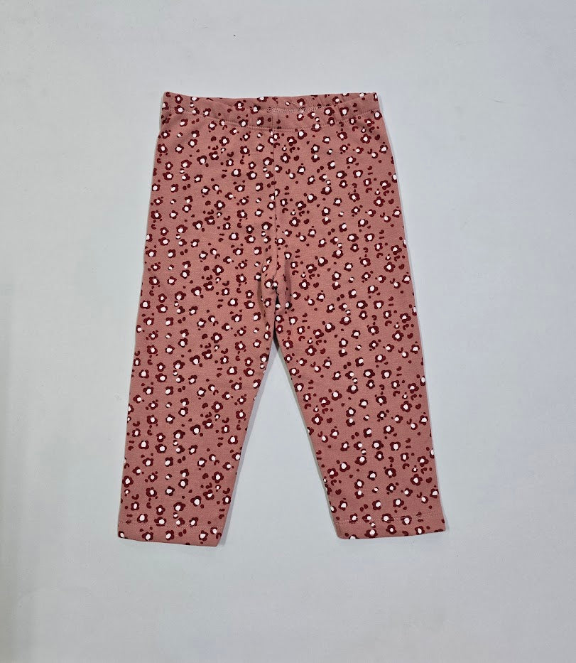 Girl's loop knit 3/4th pant